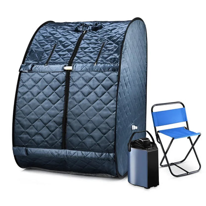 Portable 3L Steam Sauna Tent - Full Body Detox & Relaxation with Powerful Steam Generator, Foldable Home Spa for Weight Loss & P