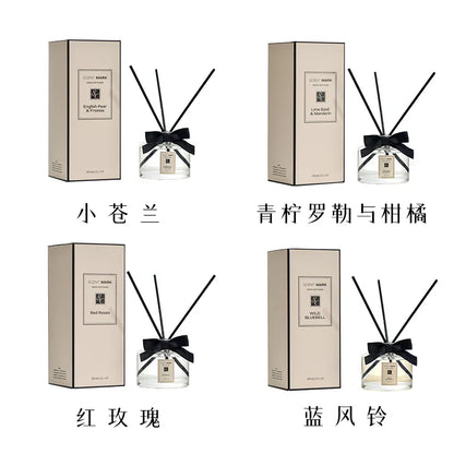 180ml Aromatherapy Essential Oil Rattan Aromatherapy Bedroom Toilet Deodorant Household Decoration Gift Diffuser Air Freshener