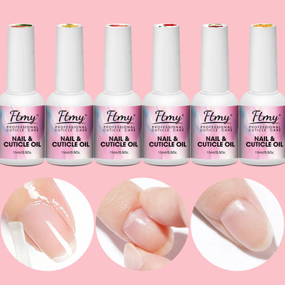 Nail Cuticle oil - 15ml, Alcohol-Free, Vitamin C &, Glycerol Infused,Moisturizing Hand &, Foot Care for Dry Skin