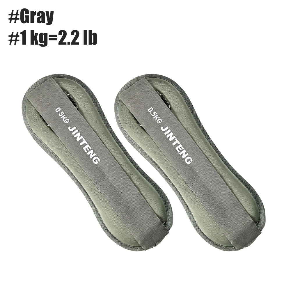 1Pair Wrist Ankle Weights, 1kg,2kg,3kg Wrist Leg Arm Weights, Comfortable Soft for Dancing, Running, Walking, Fitness, Workout