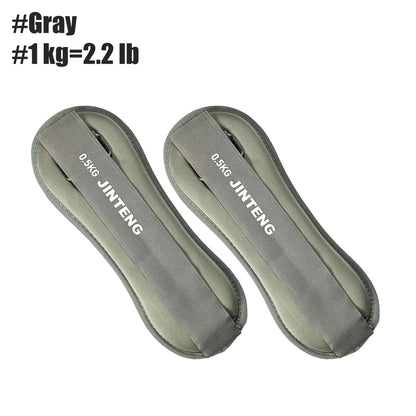 1Pair Wrist Ankle Weights, 1kg,2kg,3kg Wrist Leg Arm Weights, Comfortable Soft for Dancing, Running, Walking, Fitness, Workout