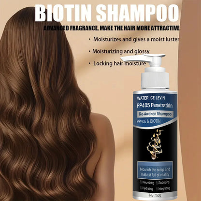 Hair Growth Shampoo 1+1 Pack 150g With Biotin Collagen Keratin Vitamin C PP405 Penetration Moisturizing Repair Hair Care Cheap