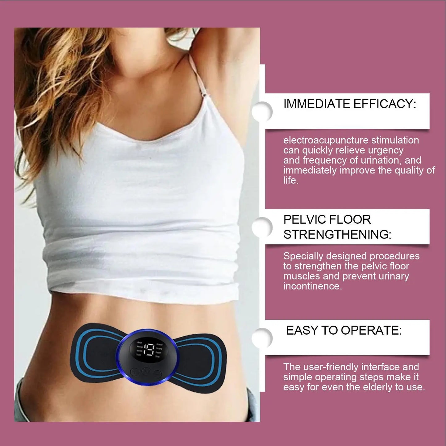 Pelvic Floor Trainer Pelvic Muscle Trainer Thigh Exerciser Multi-functional Body Massage Tool for Workout Indoor Gym