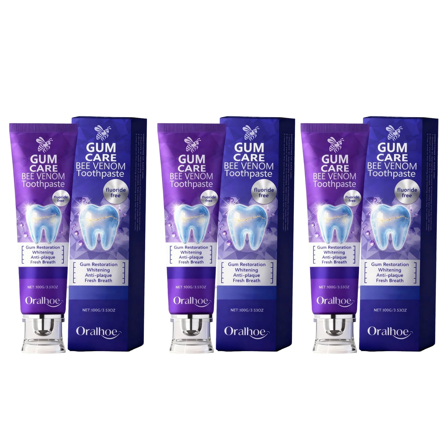 Gum Repair Toothpaste Whitening Teeth Plaque Caries Removal Protect Gingiva Improve Bad Breath Oral Care Stain Clean Toothpaste