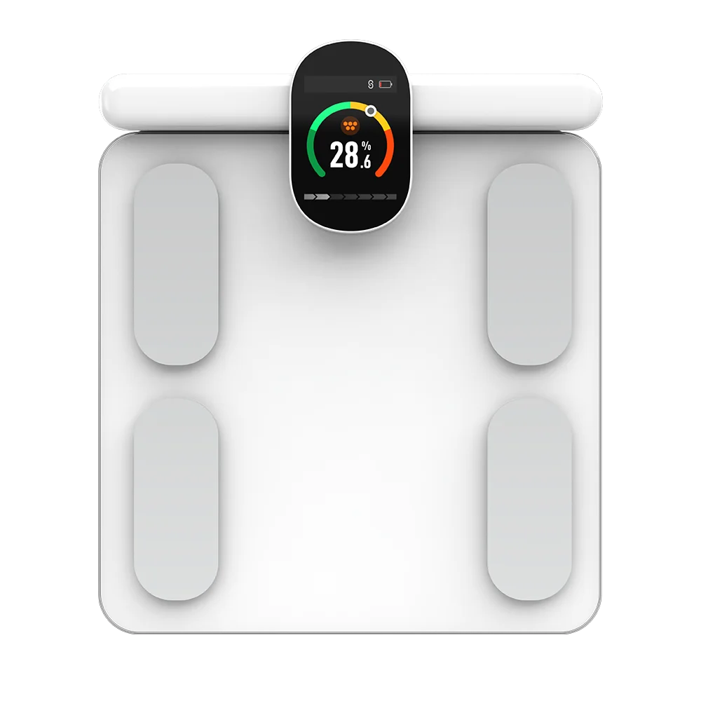 Smart Scale for Body Weight, 8-Electrode Digital Scale for Weight Fat BMI 28 Body Composition Measurement, Bathroom Smart Scales
