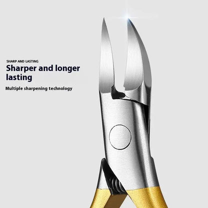 Nail Clippers Ingrown Toenail Sharp Mouth Oblique Pedicure Nippers Cuticle Manicure Hand Foot Care Tools Professional Cuticle