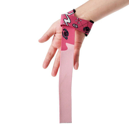 Anime Weight Gym Wrist Wrap Lifting Straps Weightlifting Lifting Straps, Power Workouts Lifting Deadlift Straps Padded Men