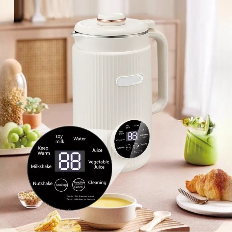 220V/110V Nut Milk Machine 1.2L Multifunctional Electric Soy bean Milk machine Food Blender Ice Crusher Fruit Juice maker