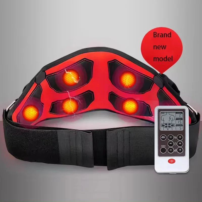 EMS Belt Massage Set Abdominal Fitness Device Intelligent Belt Full Body Muscle Stimulation Trainer USB Charging Version