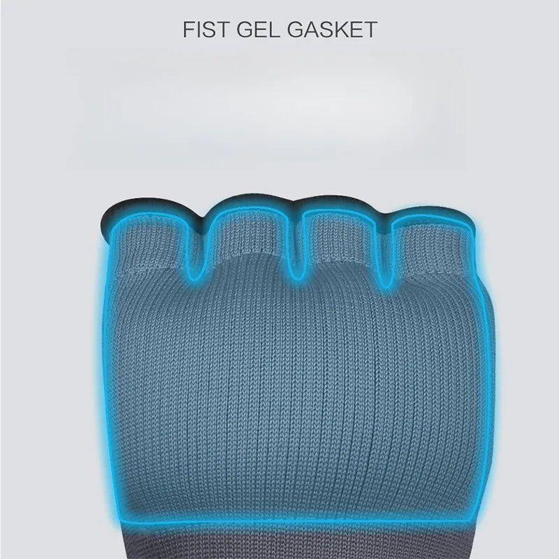 Gel Gloves, Half-finger Boxing Gloves, Lazy Person's Quick Hand Binding, Hand Protection Bandages, Fighting, Boxing, Muay Thai