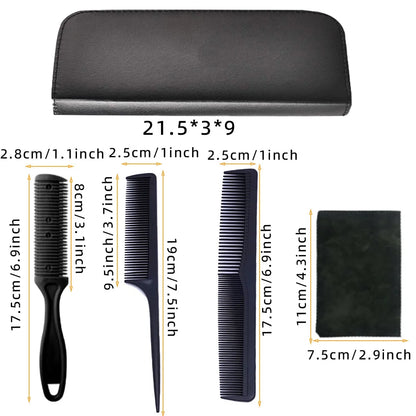 Hair Thinning & Texturizing Kit Barber Scissors for Layering/Cutting/Styling,Ergonomic Stainless Steel Shears for Salon&Home Use