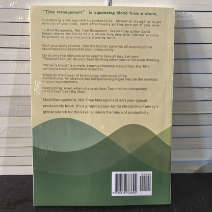 Mind Management, Not Time Management by Karen: Rethinking Productivity Through Mental Habits