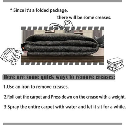 VIKAMA Outdoor Rugs for Garden Patio Waterproof Indoor Outdoor Area Carpet Mat for Camper Balcony Backyard Deck Home Decoration