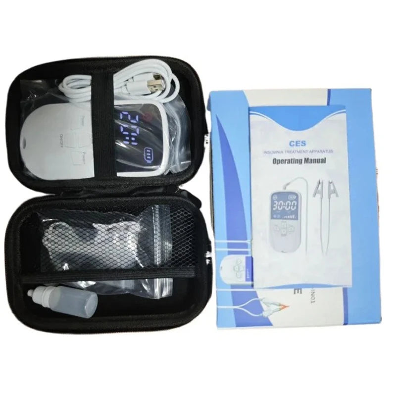 Vagus Nerve Stimulation Clip Ear Sleep Aid Device Relieve Insomnia Promote Fast Sleep Deep Sleep Anxiety Depression