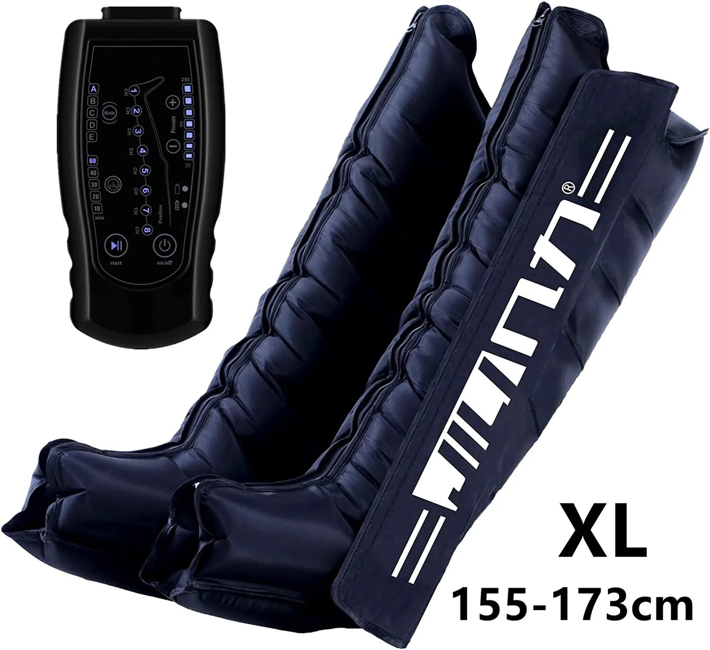 Pressotherapy Air Compression Foot Muscle Massager Leg Recovery Boots Lymphatic Drainage Machine  Relax Physiotherapy 8 Chamber