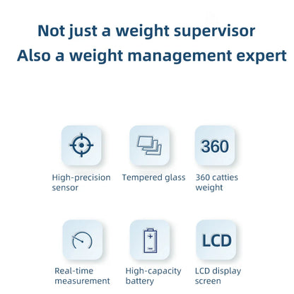 Haier Weight Scale Household High-Precision Small Digital Scale Rechargeable Human Body Weight Loss Special Weighing Scale