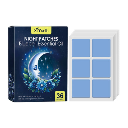Sleep Care Patch Improves Sleep Quality Soothes Nerves Jasmine Lavender Citrus Bluebell Scent Lightweight & Portable Sleep Patch