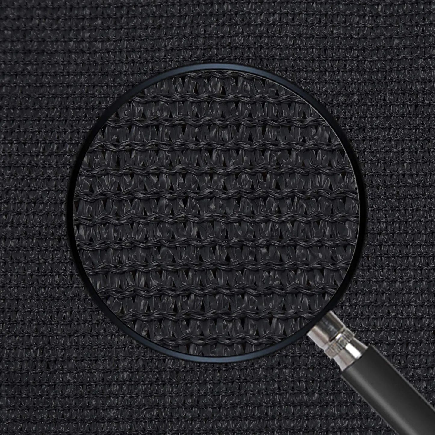 Patio Fence Privacy Screen-160GSM Brown Fencing Mesh Shade Net Cover ,Shade Windscreen Mesh Fabric with Gromment and Zip Tie