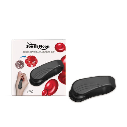 Sugar Blood Control Acupressure Point Clip Treatment Diabetes Lower Blood Glucose Anti Stress Relax Body Hand Meridian Massager