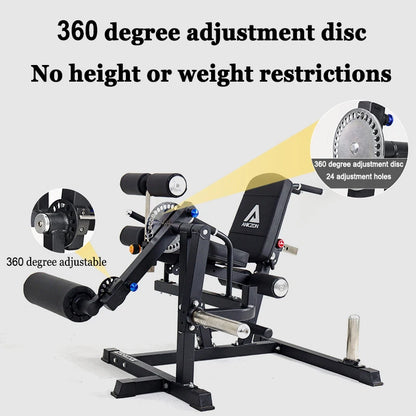 Sitting Posture Leg Flexion Extension Bending Lifting Lower Limb Trainer Multifunctional Biceps Strength Fitness Equipment