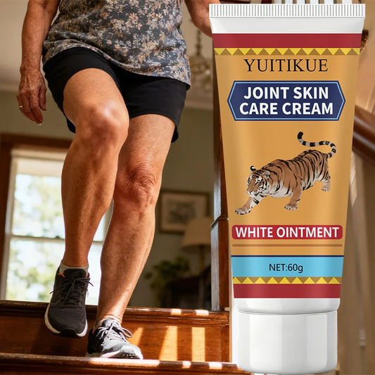 Skin and joint care cream, containing hyaluronic acid, collagen, and Siberian daisy extract, deeply moisturizing and non-greasy