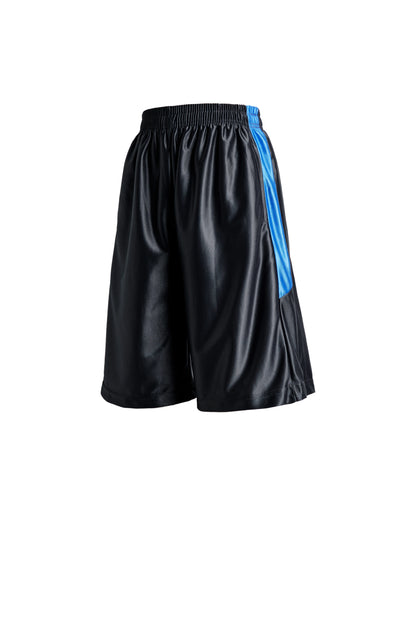 4-piece men's casual striped basketball shorts
