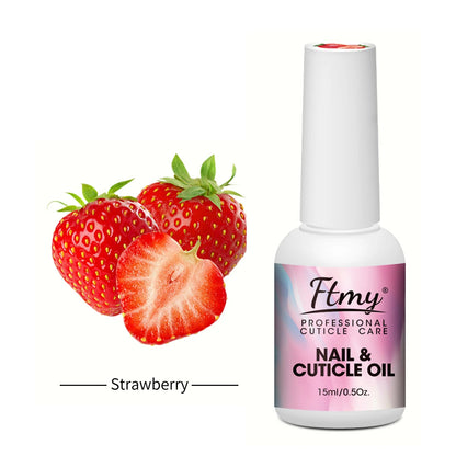 Nail Cuticle oil - 15ml, Alcohol-Free, Vitamin C &, Glycerol Infused,Moisturizing Hand &, Foot Care for Dry Skin