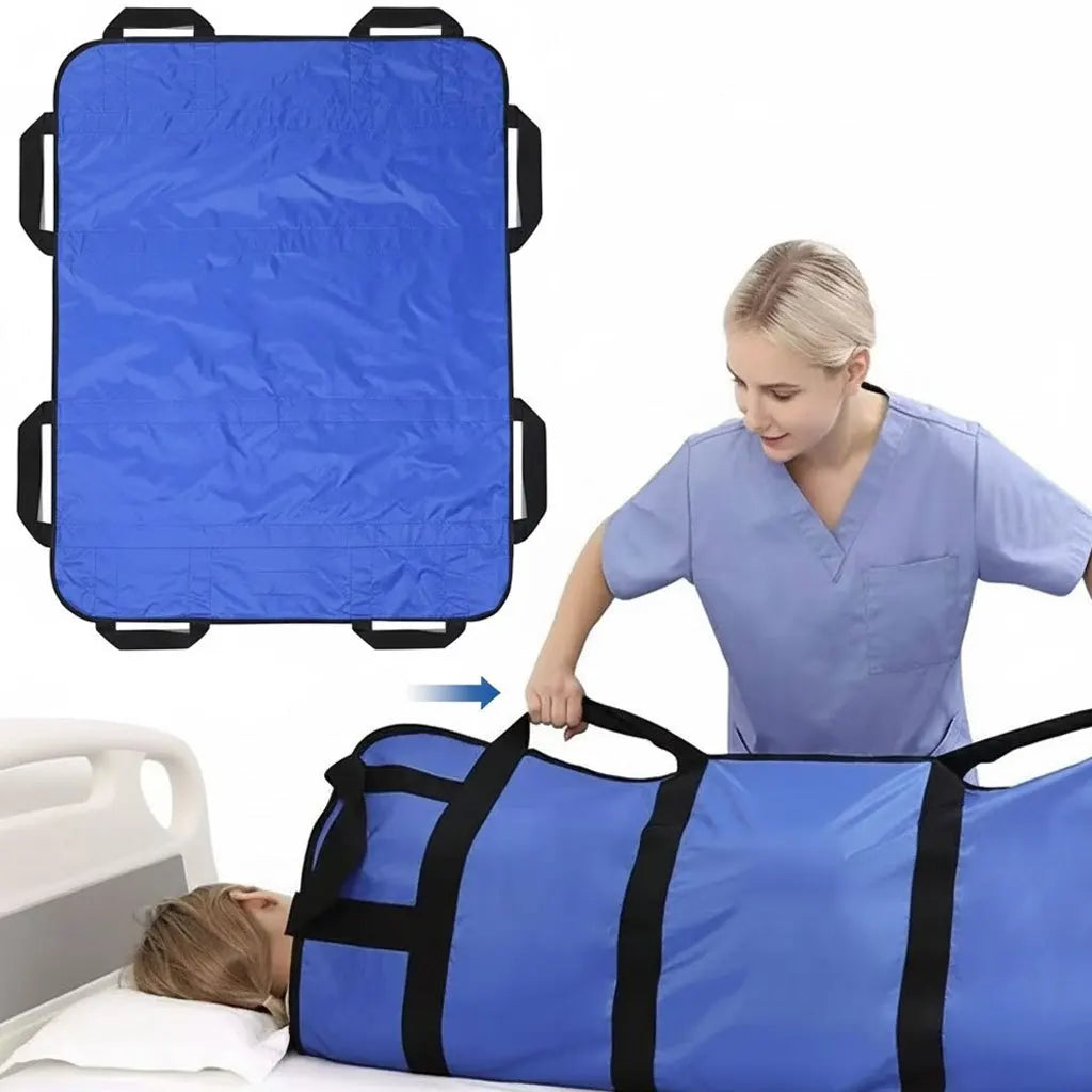 Elderly Mobility Aid Lift Transfer Sling | Patient Assist Sheet & Soft Stretcher | Rehabilitation Care Nursing Accessories