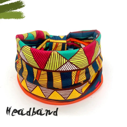 1 Pcs European American Women'S Bohemian Style Elastic Headscarf Yoga fitness Running  ventilation Wide Brimmed Hair Accessories