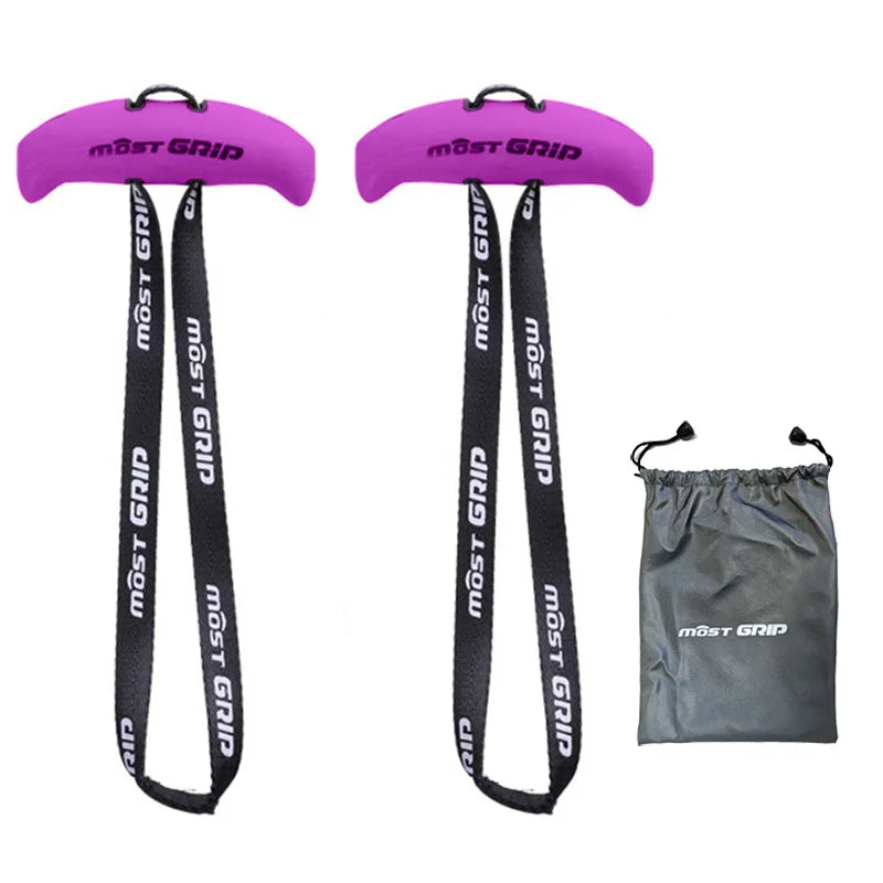 2 Pc Pull Up Grips Gym Fitness Handles Grip Heavy Duty Cable Machine Handle Multifunction Gym Equipment for Workout