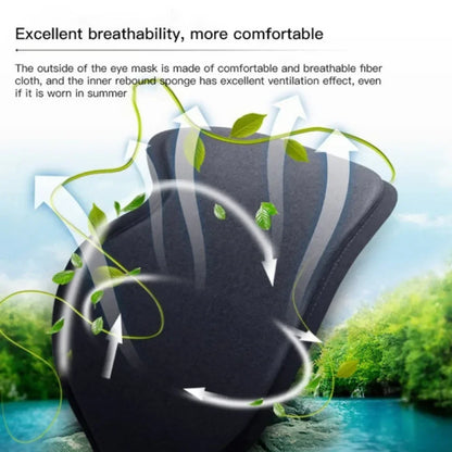 JJYY sleep aid eye mask, 3D contour sleep soft and comfortable eye mask, blocks light, suitable for travel nap meditation
