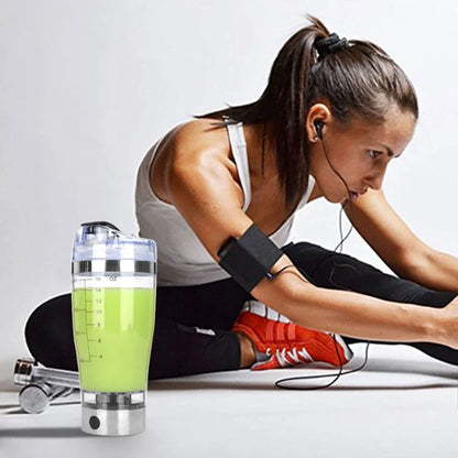 1pc Electric Mixing Cup Portable Protein Powder Shaker Bottle Mixer Bottle Protein Shaker Protein Cup Shaker Fitness Tools