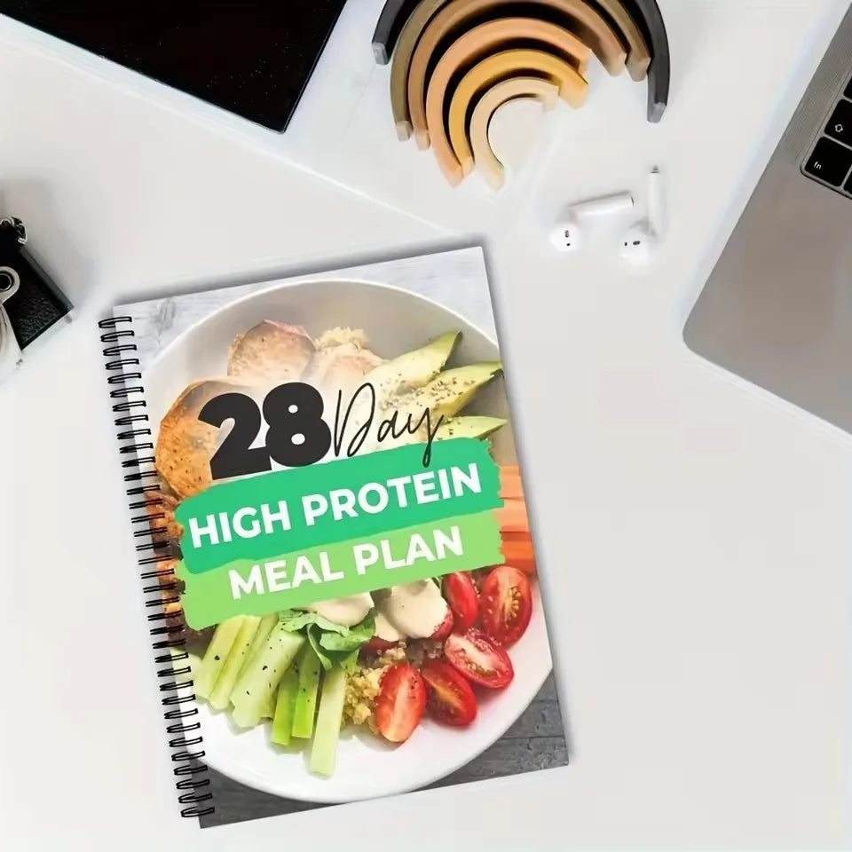 28 Day High Protein Diet Plan Handbook - Weight Loss and Balanced Meal Planning for Vegetarianism and Meat Choices