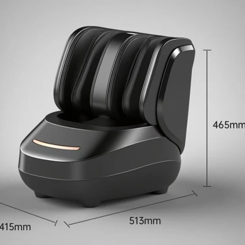 High Quality Air Pressure Electric Hot Heater Foot Massager Machine Vibrate Roller Bath Kneading Leg Foot Full Wrap Massage