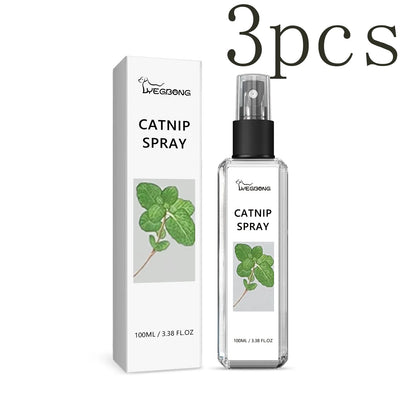 Catnip Spray for Cats - Calms Anxiety & Reduces Stress, Boosts Pet Vitality, Cat Emotional Health & Calming Care Spray