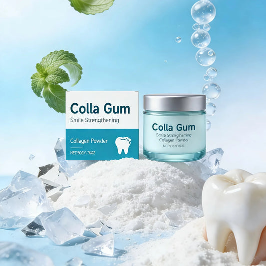 Tooth Powder for Brushing Teeth Whitening Products Plaque Remover Gum Protection Collagen Powder Hydroxyapatite Toothpaste 50g