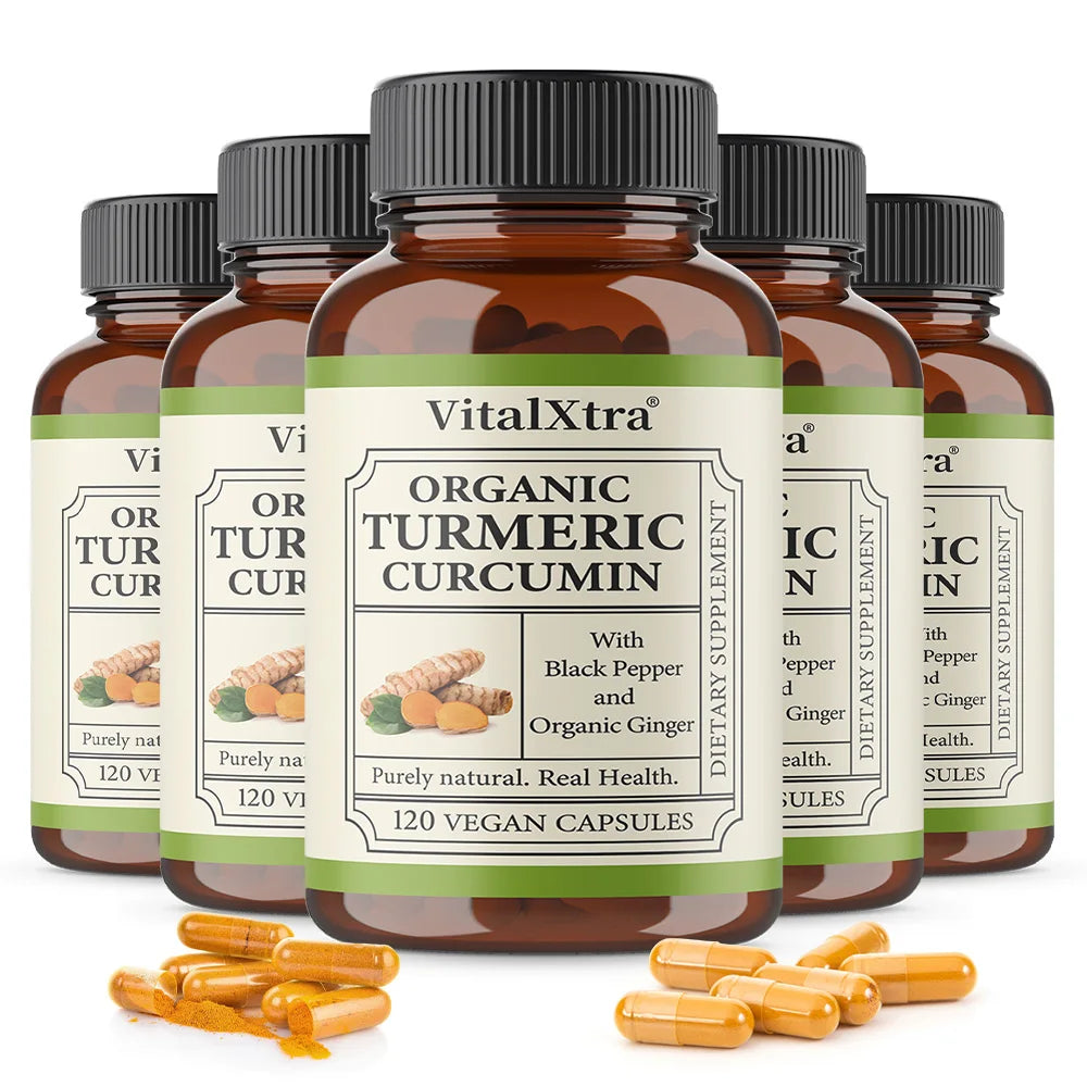 Turmeric Curcumin with Black Pepper,with 95% Curcuminoids,Extra Strength Turmeric,Enhanced Absorption,Joint Support Supplement