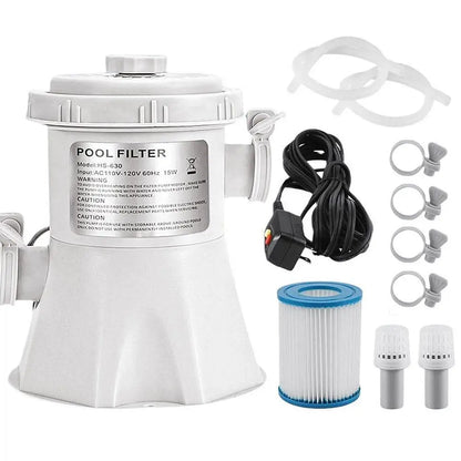 Pool Filter Pump Paddling Pool Electric Water Pump Pool Pumps Ground Small Pool Filter Pump Clean Tools Circulation Pumps