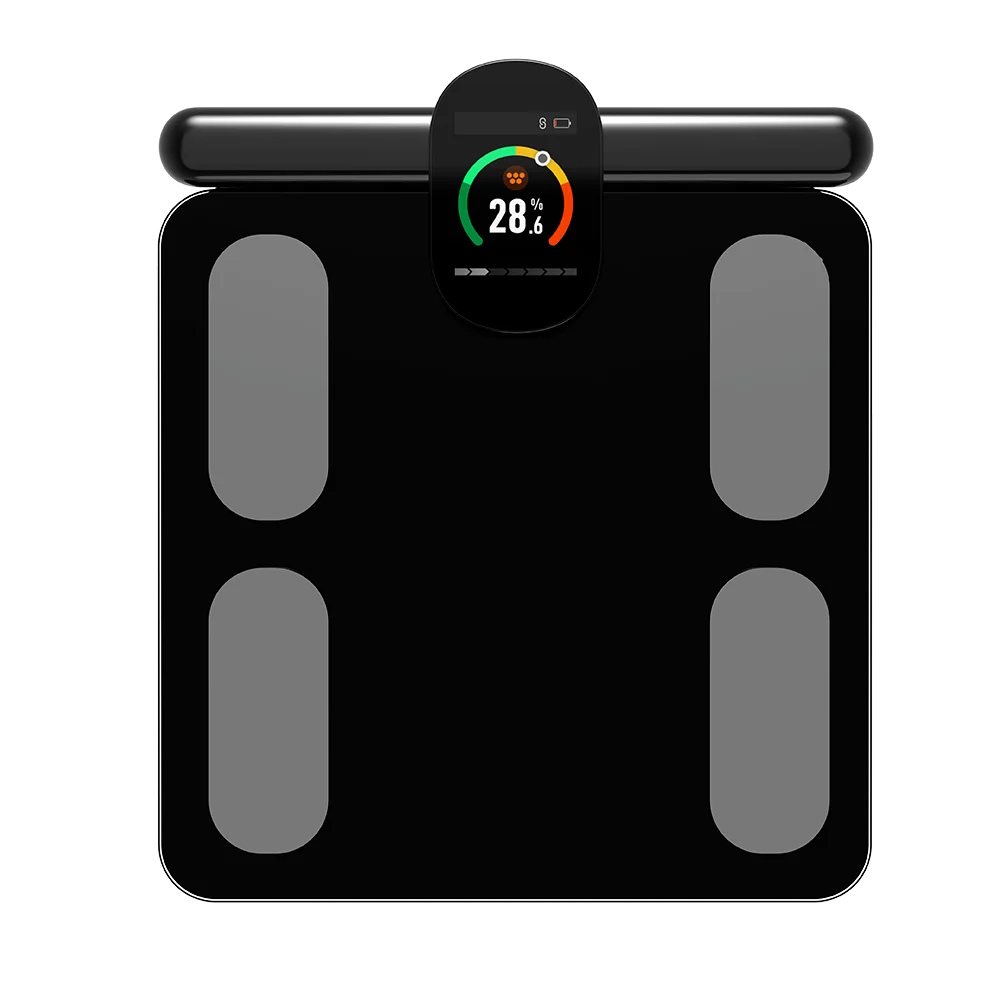 Smart Scale for Body Weight, 8-Electrode Digital Scale for Weight Fat BMI 28 Body Composition Measurement, Bathroom Smart Scales