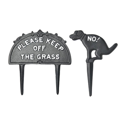 Yard Signs, No Pooping Dog Signs for Yard, Pick Up Your Dog Poop Signs, Dog Poop Sign, No Poop Dog Signs for Yard Garden