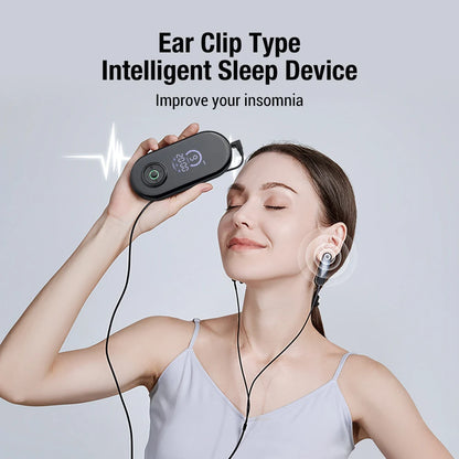 CES Sleeping Aid Microcurrent Stimulation Insomnia Electrotherapy Device Anxiety Depression Migraine Relieve Head Pain Relax