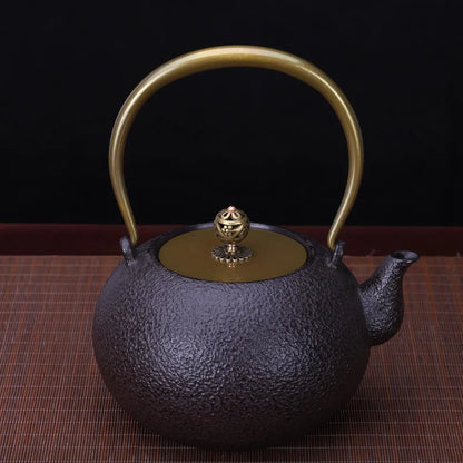 tea Kettle Teapot Traditional Exquisite Heating Evenly Loose tea Pot for Stove Top Restaurant Living Room kitchen