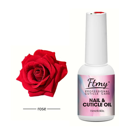 Nail Cuticle oil - 15ml, Alcohol-Free, Vitamin C &, Glycerol Infused,Moisturizing Hand &, Foot Care for Dry Skin