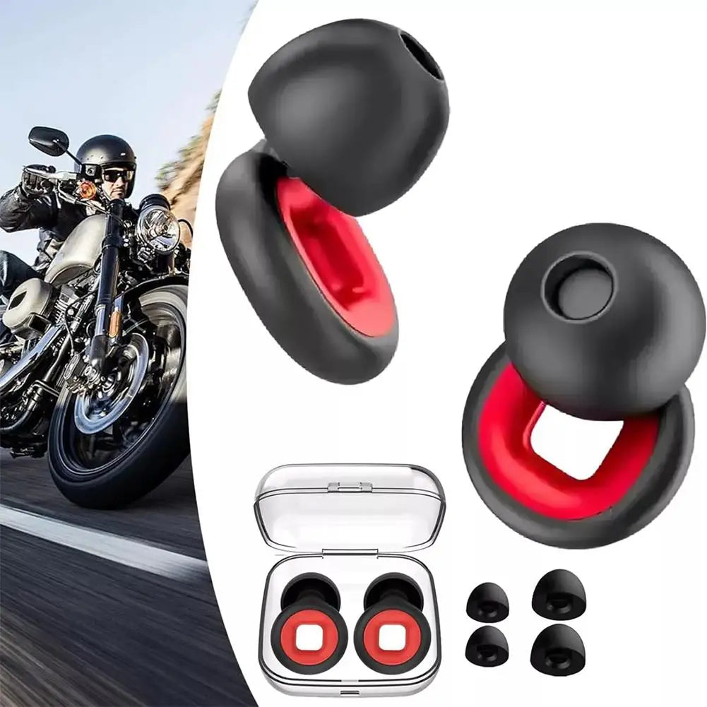 Sleep Soundproof Earplugs Motorcycle Noise Reduction Earplugs Anti-noise Equipment Earplugs Mute Motorcycle