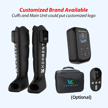 Leg Massager Lymphatic Drainage Sleeve Apparatus Leg Massage Air Compression Recovery Boots Pressotherapy Presoterapia Press