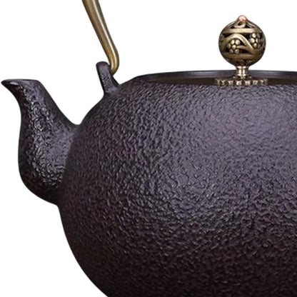 tea Kettle Teapot Traditional Exquisite Heating Evenly Loose tea Pot for Stove Top Restaurant Living Room kitchen