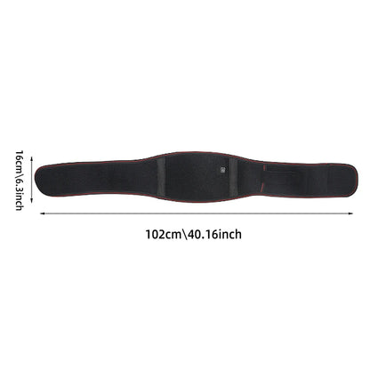 1PC Electric Heated Waist Support Brace Pain Relief Lumbar Heating Pad USB Charging Magnetic Therapy Back Waist Massage Band