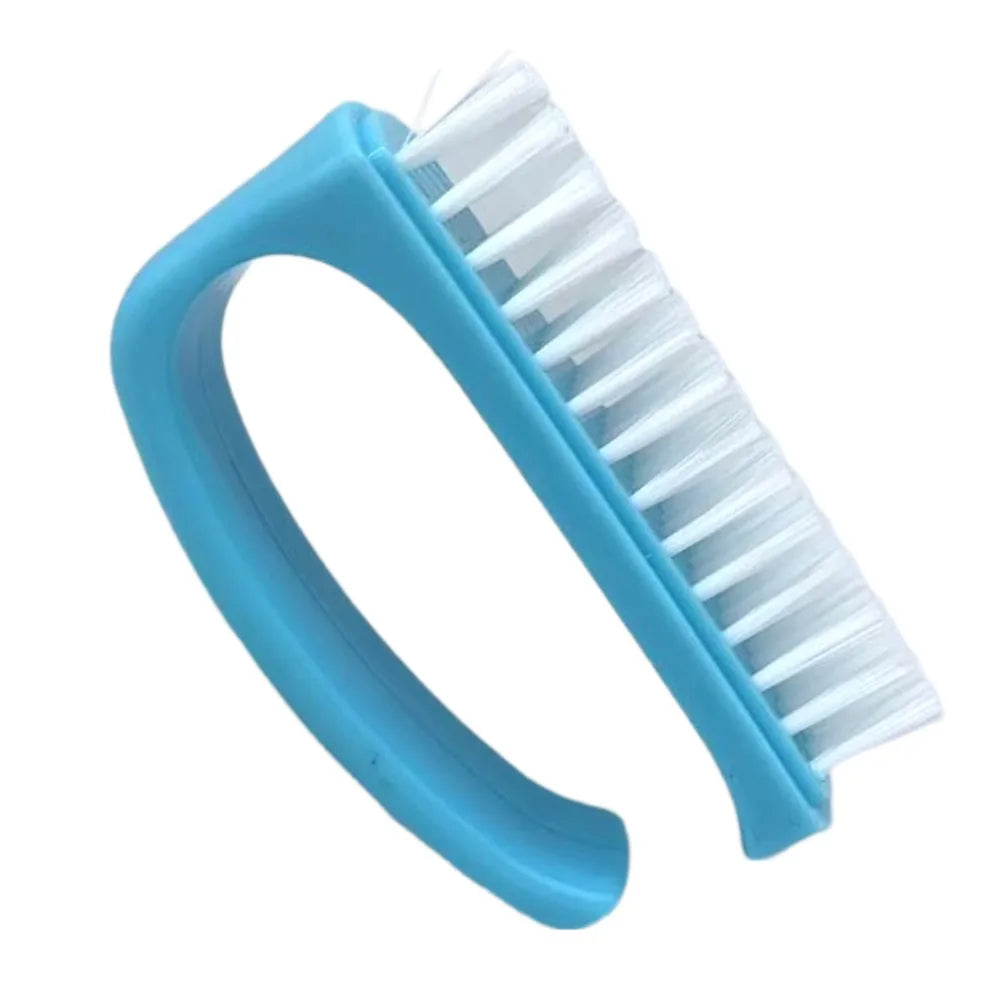 Nail Care Nail Brush Dust Solid Color Cleaning Brush Multi-function Fingernails Tools Manicure Nail Cleaning Brush