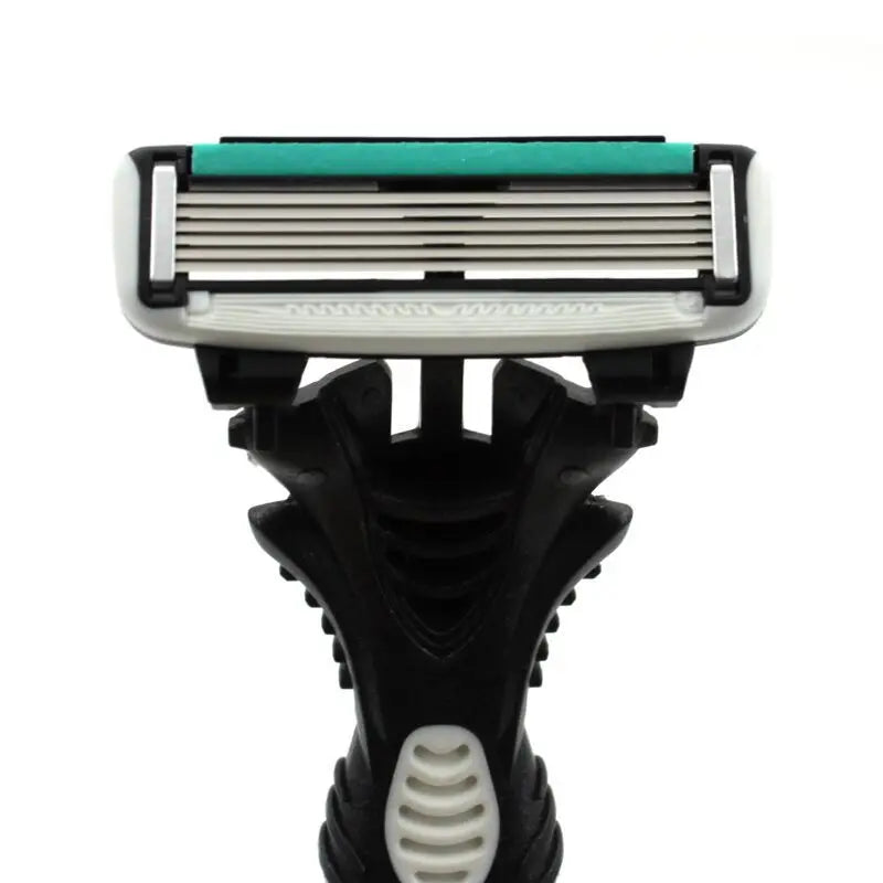 10pcs Professional Quality Shaving Machine 6-Layer Safety Razor Blades Manual Shaving Shaver Face Care Beard Hair Remover