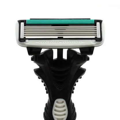 10pcs Professional Quality Shaving Machine 6-Layer Safety Razor Blades Manual Shaving Shaver Face Care Beard Hair Remover